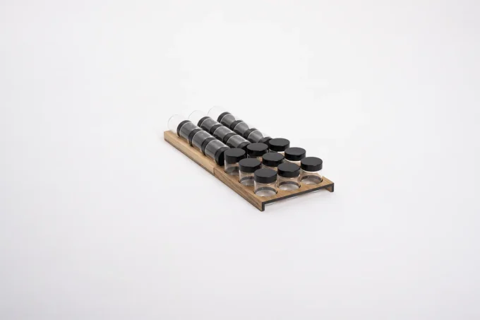 Organizer na słoiczki mieszane do wkładu 20 cm - obrazek 4